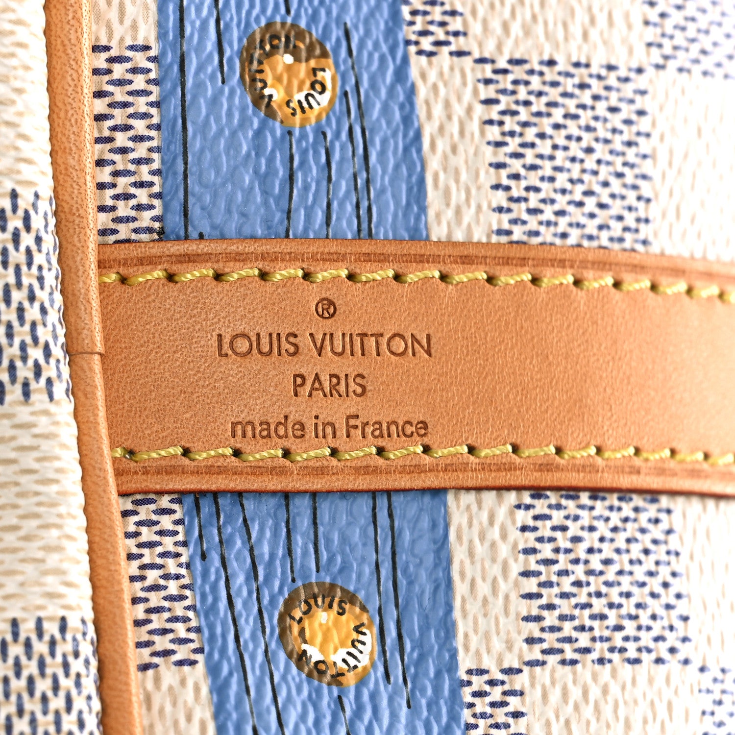 Louis Vuitton Damier Azur Summer Trunks Speedy Bandouliere 30 7 of 11