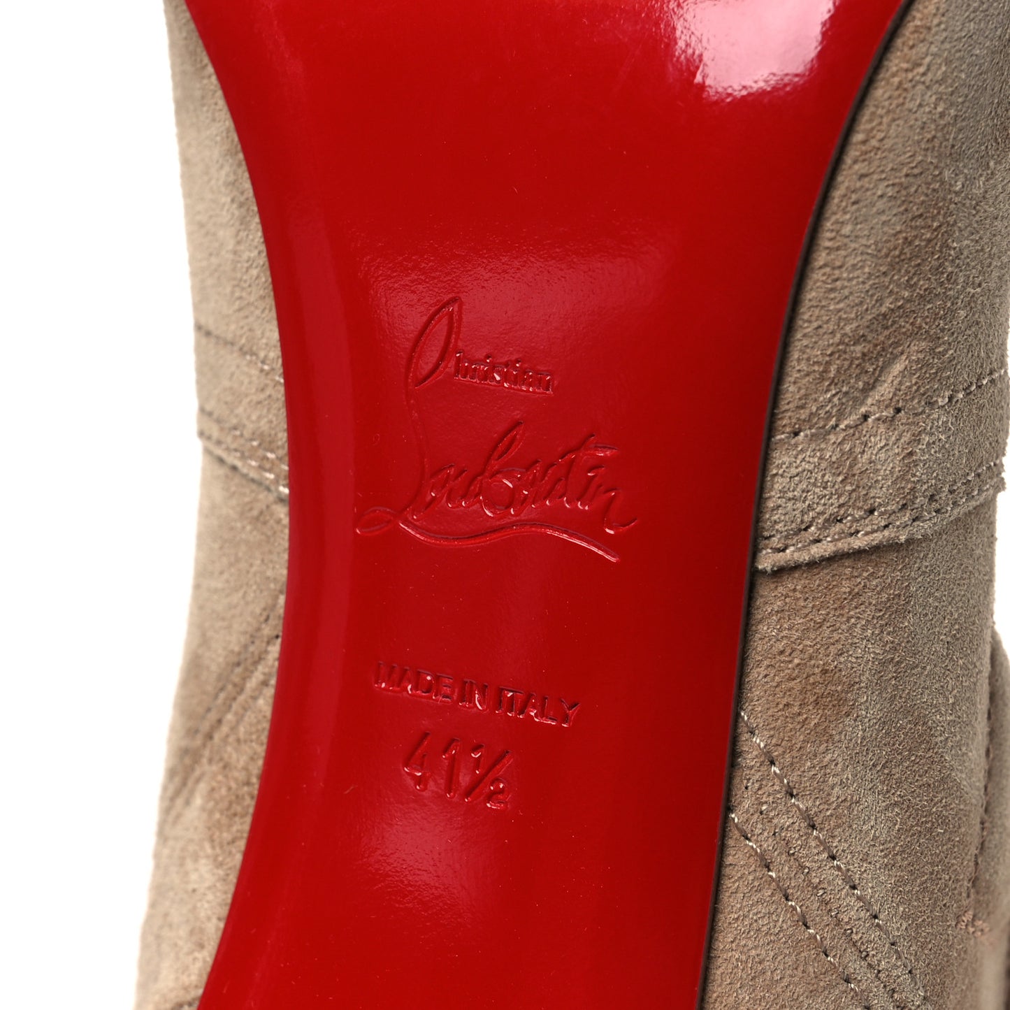 Veau Velours Santia Botta 85 Tall Boots 41.5 Lionne