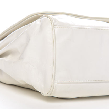 Chanel Calfskin Large Rock and Chain Flap White 10 of 15
