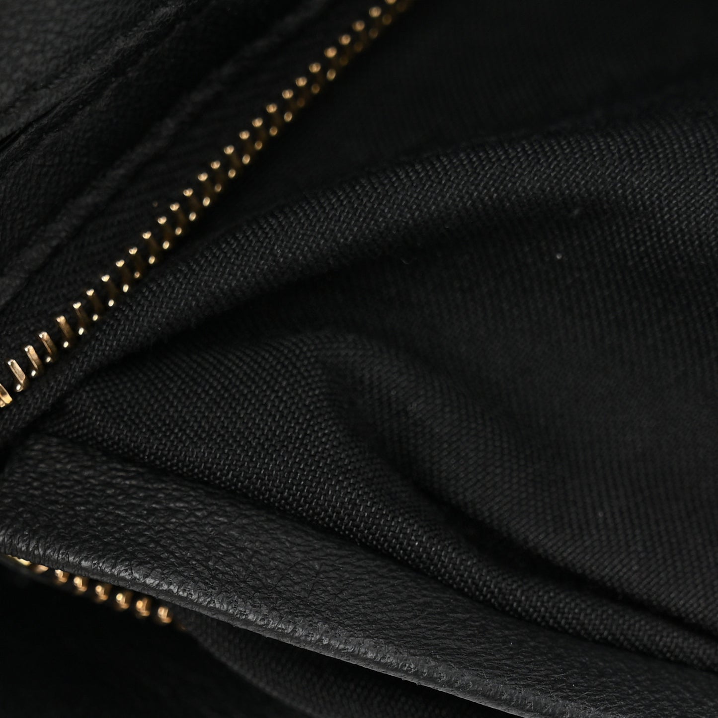 Nappa FF 1974 Embossed Baguette Black