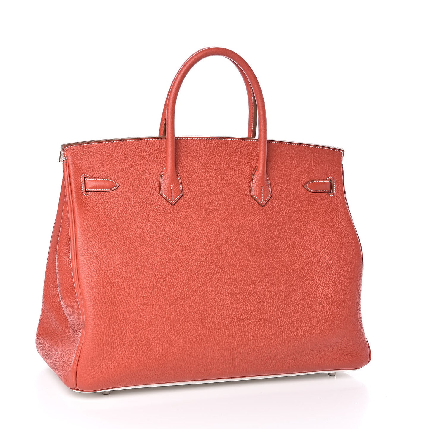 Togo Casaque Birkin 40 Sanguine White