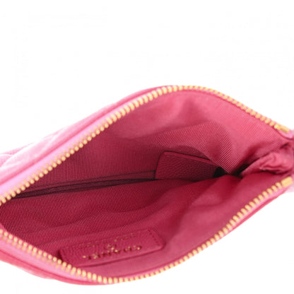 Chanel Caviar Quilted Small Cosmetic Case Pink 5 of 7