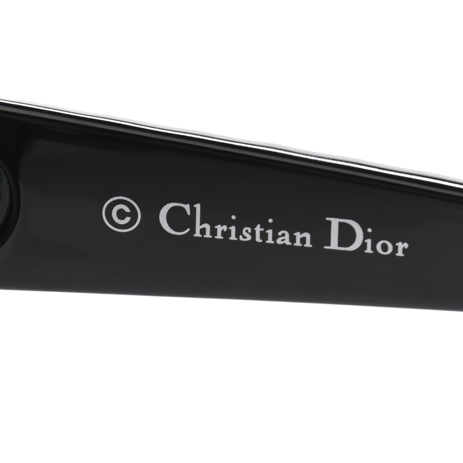 Christian Dior Resin Micro-Cannage Dior Lady 1A Sunglasses Silver Black 7 of 10