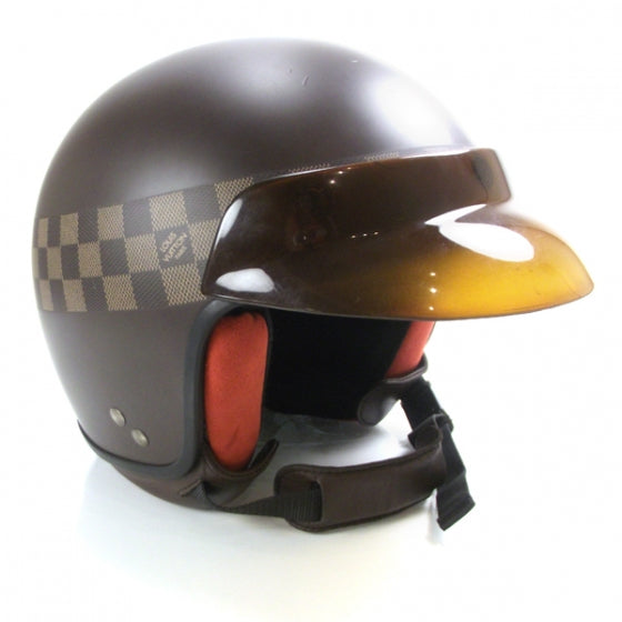 Louis Vuitton Damier Mini Jet GM Motorcycle Helmet LTD ED 1 of 8