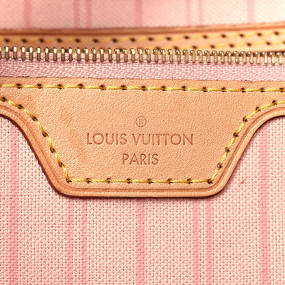 Louis Vuitton Damier Azur Neo Neverfull GM Rose Ballerine 6 of 14