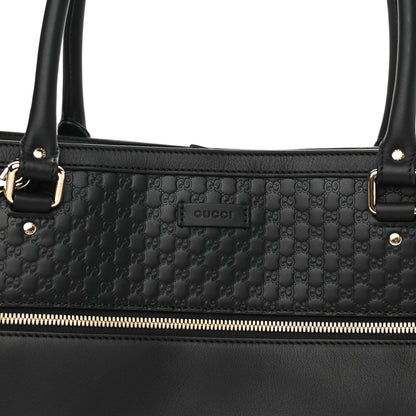 Gucci Soft Microguccissima Large Tote Black 8 of 11