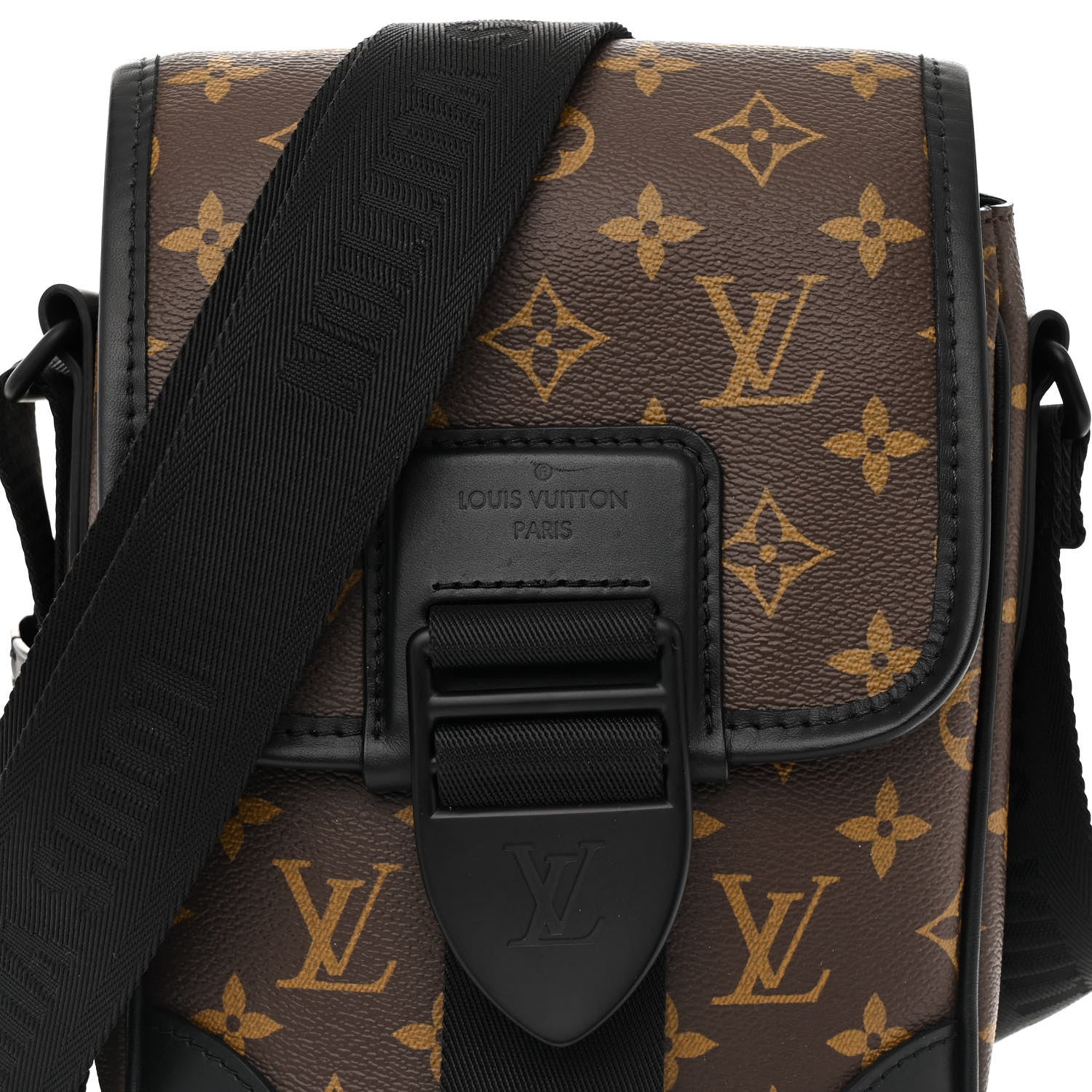 Louis Vuitton Monogram Macassar Archy Messenger PM 8 of 10