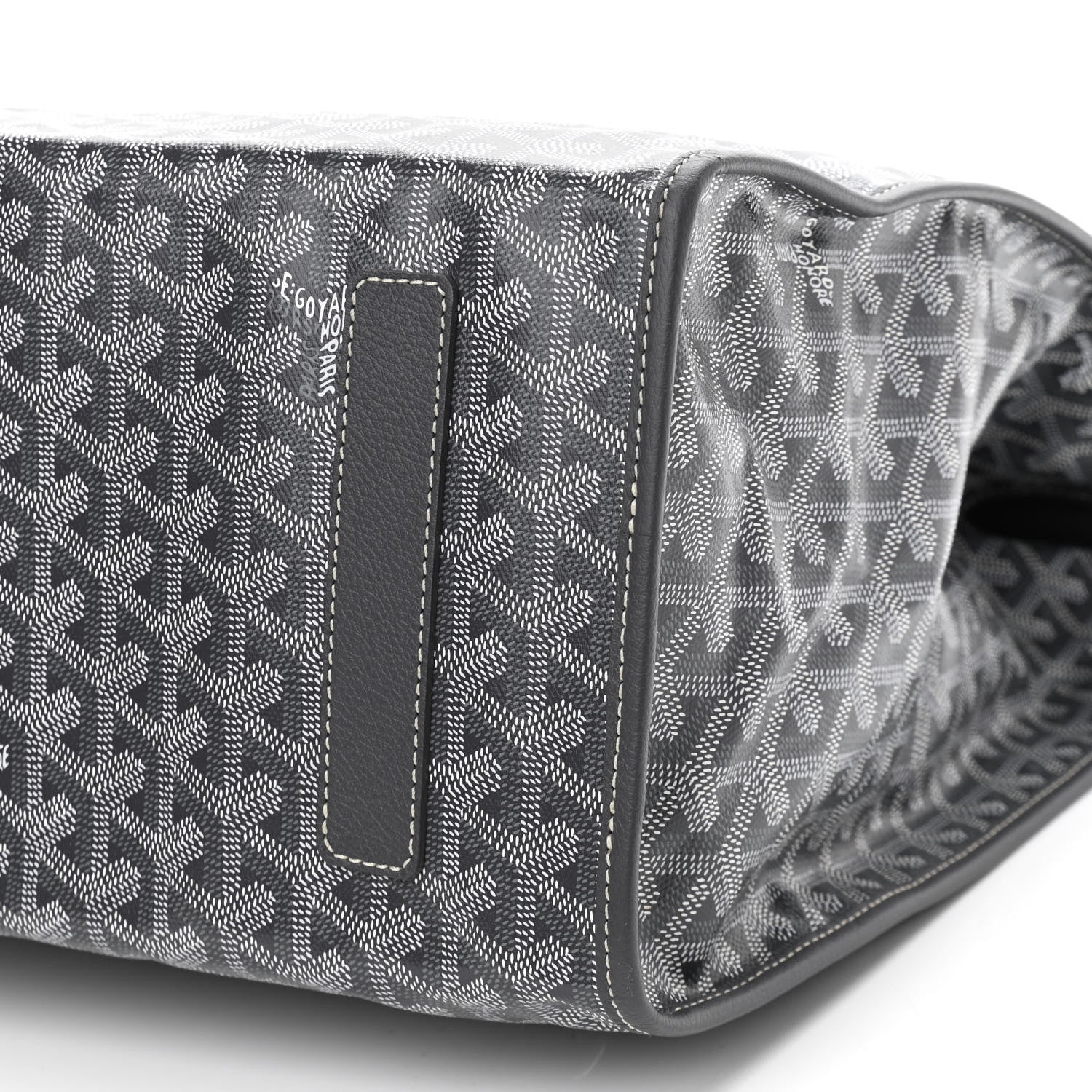 Goyard Goyardine Saint Leger Soft Briefcase Backpack Grey 9 of 9