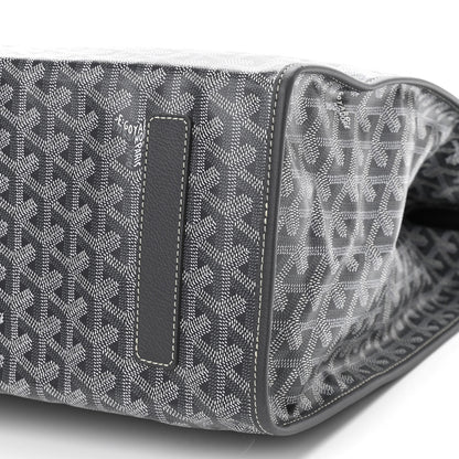 Goyard Goyardine Saint Leger Soft Briefcase Backpack Grey 9 of 9