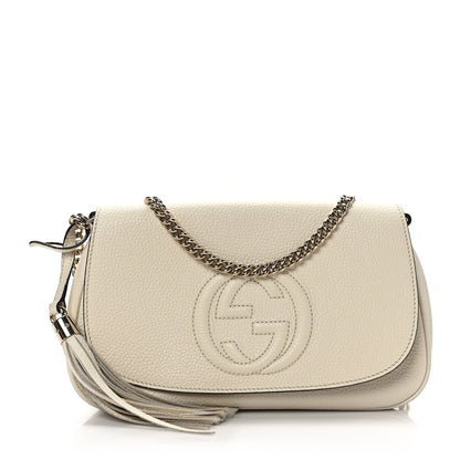 Gucci Cellarius Calfskin Medium Soho Flap Crossbody Ivoire 1 of 8