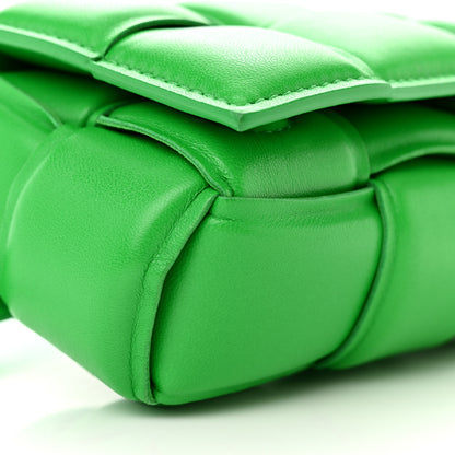 Bottega Veneta Nappa Maxi Intreccio Padded The Belt Cassette Bag Parakeet 10 of 12