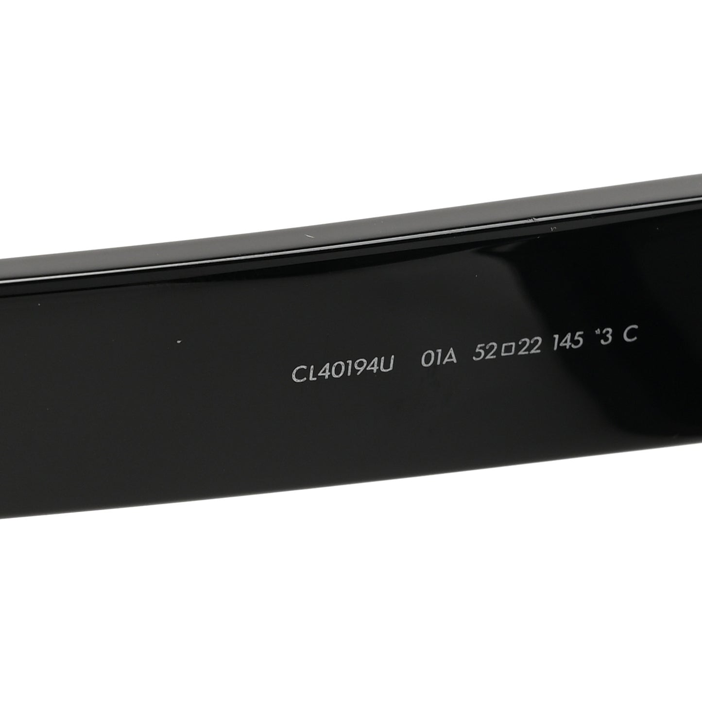 Acetate Triomphe 01 Sunglasses CL40194U Black