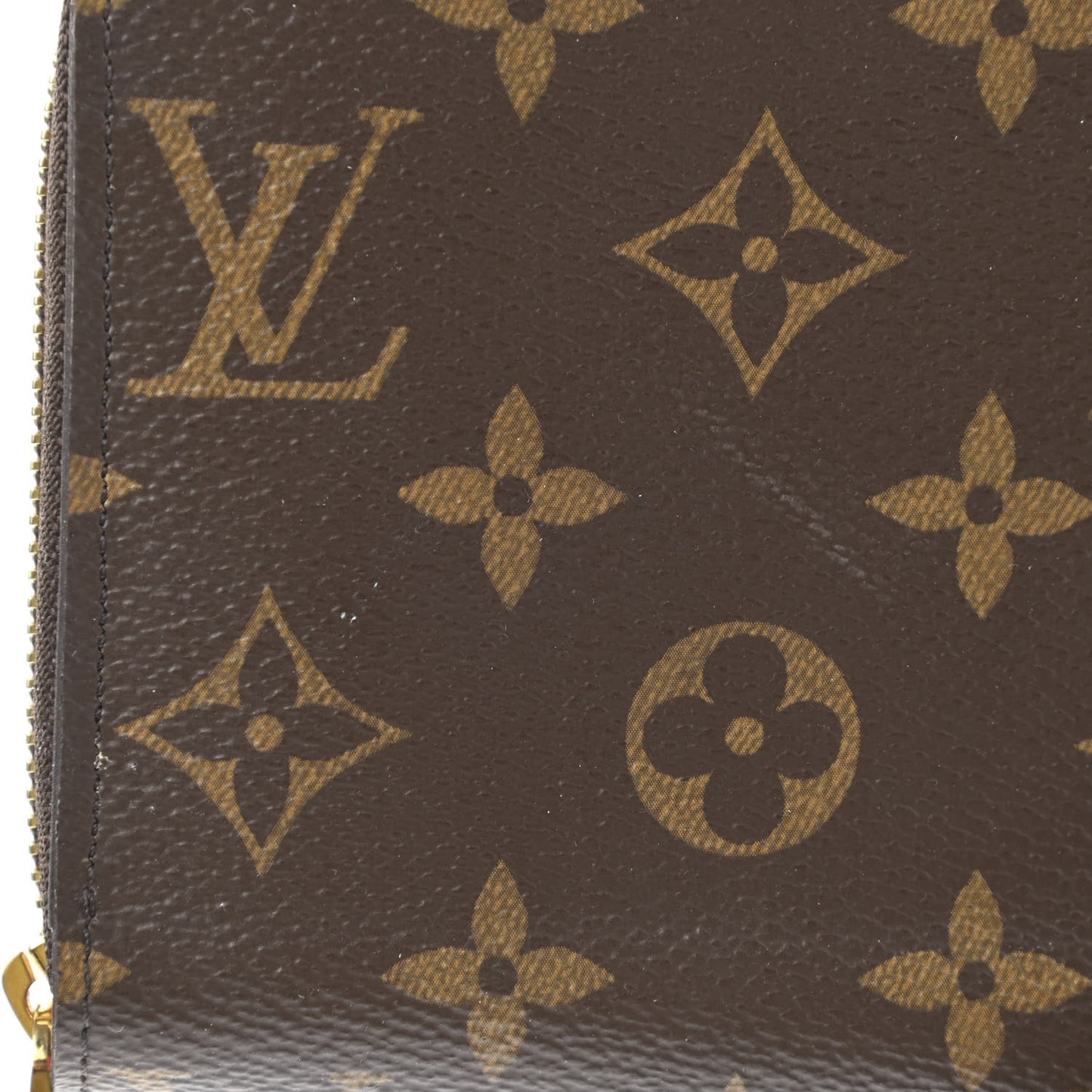 Monogram Zippy Wallet Coquelicot
