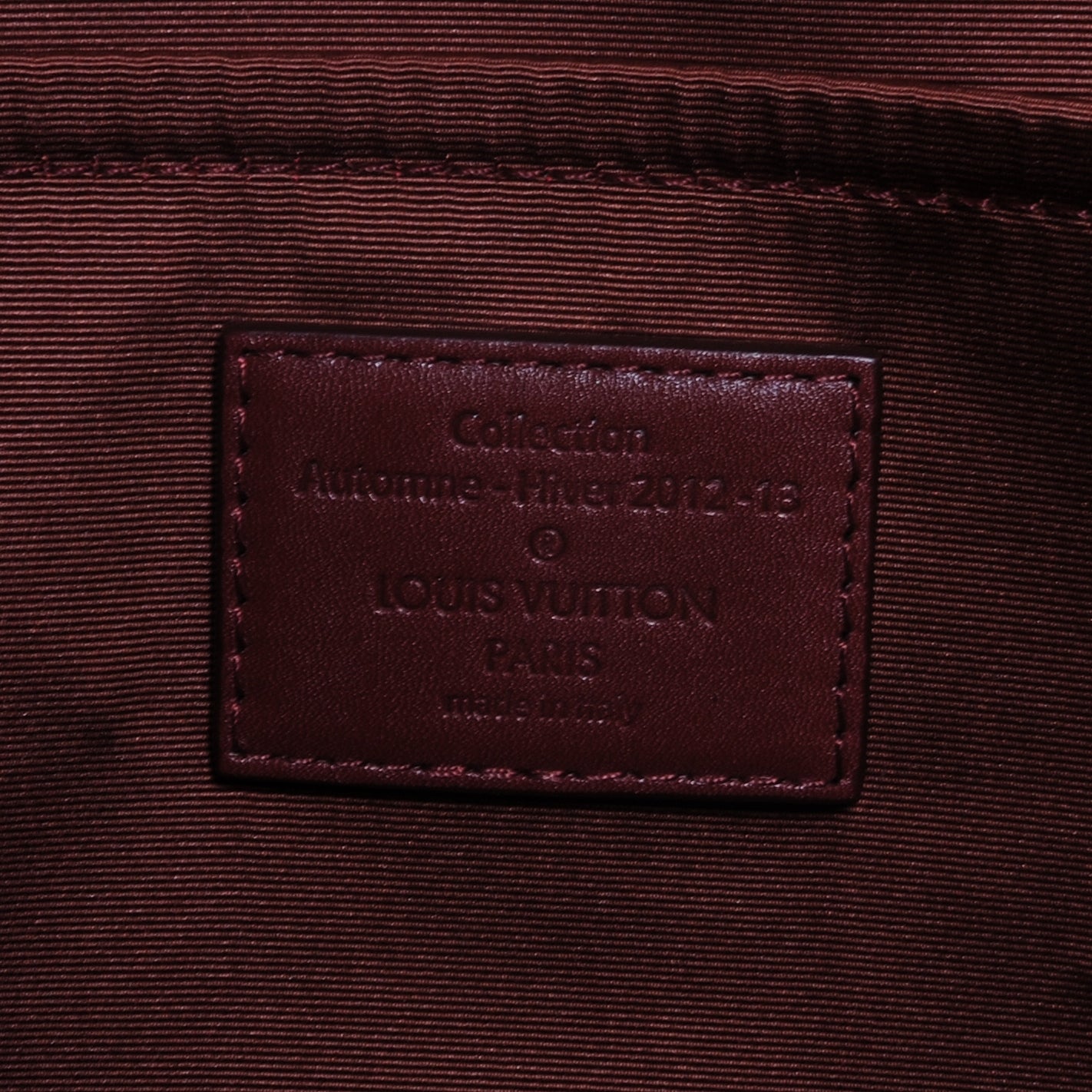 Louis Vuitton Sequin Monogram Sunshine Express North South Burgundy 7 of 8