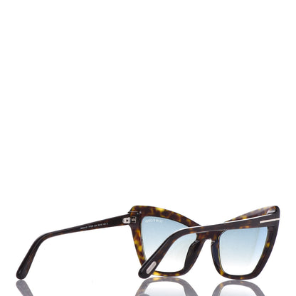 Tom Ford Valesca Cat Eye Sunglasses TF555 Tortoise 4 of 7