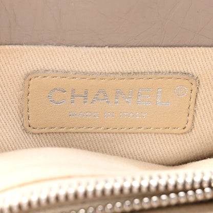 Chanel Aged Calfskin Quilted Reissue 2.55 Tote Light Grey 6 of 10