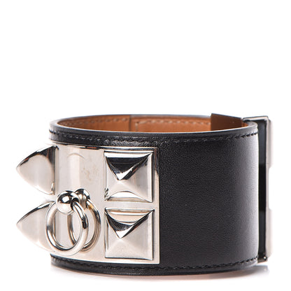 Hermes Box Collier de Chien CDC Bracelet S Black 1 of 6