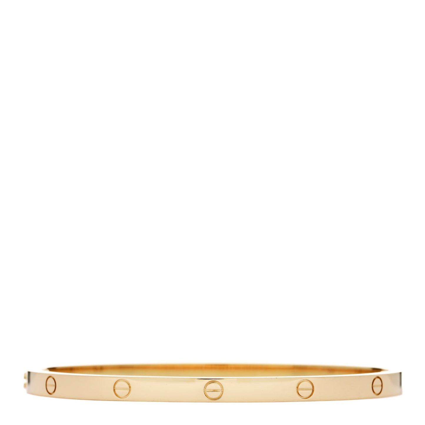 18K Yellow Gold Small LOVE Bracelet 16