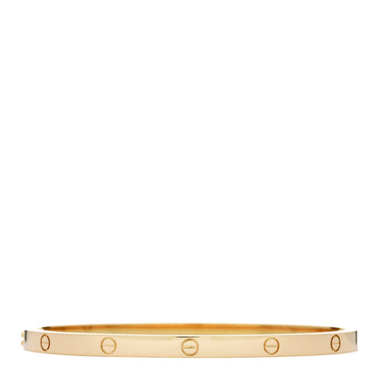 Cartier 18K Yellow Gold Small LOVE Bracelet 16 2 of 9