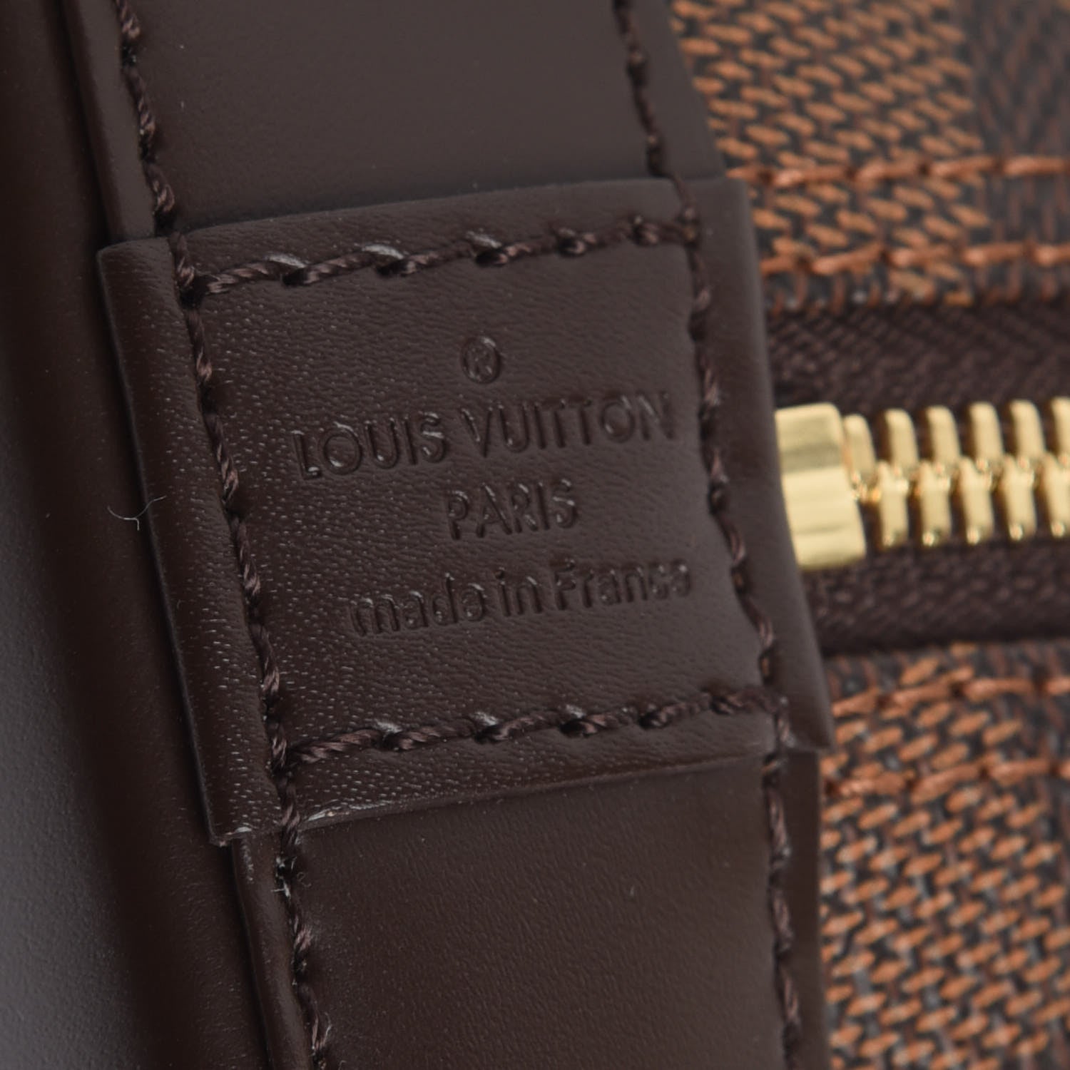 Louis Vuitton Damier Ebene Alma BB 8 of 10