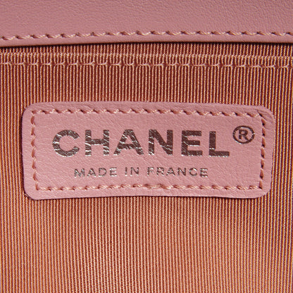 Chanel Lambskin Quilted Medium Boy Flap Light Pink 8 of 9