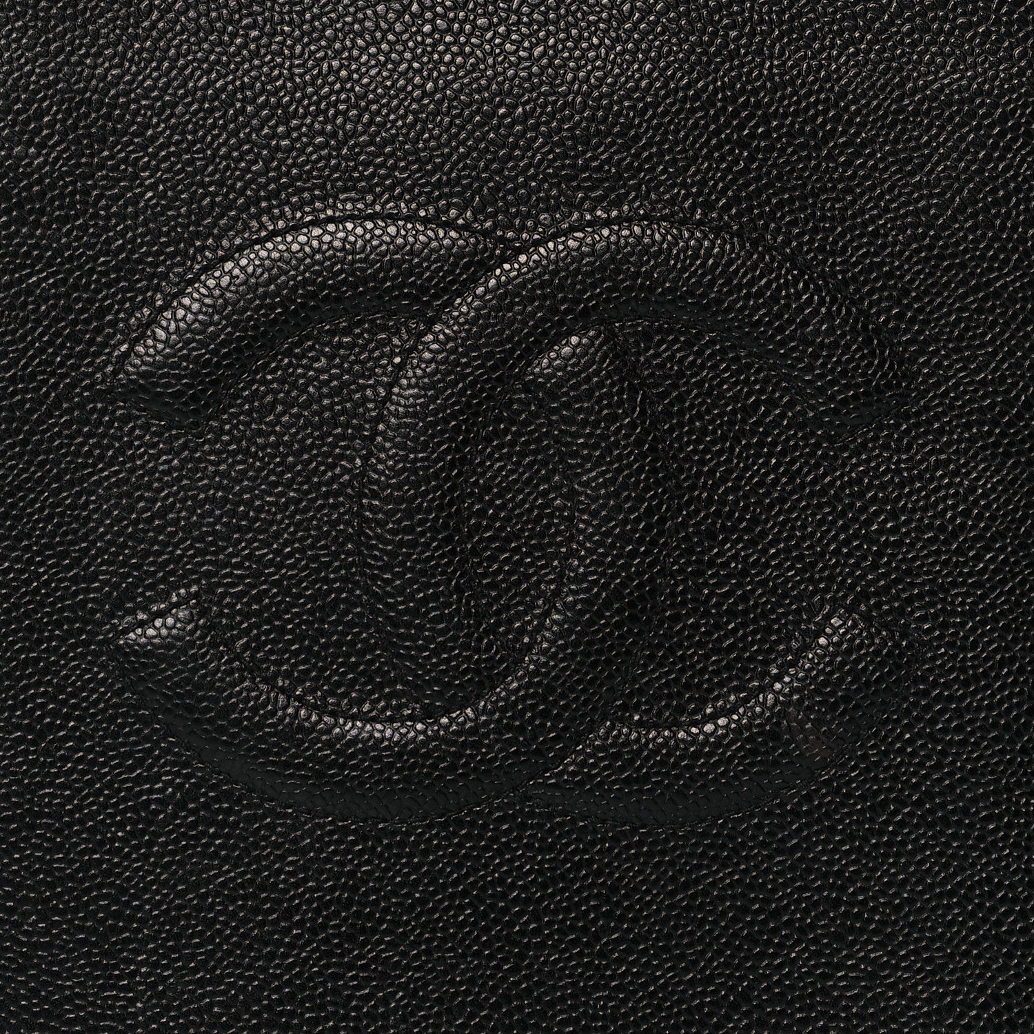 Chanel Caviar CC Zip Around Notebook Agenda Cover Black 9 of 12