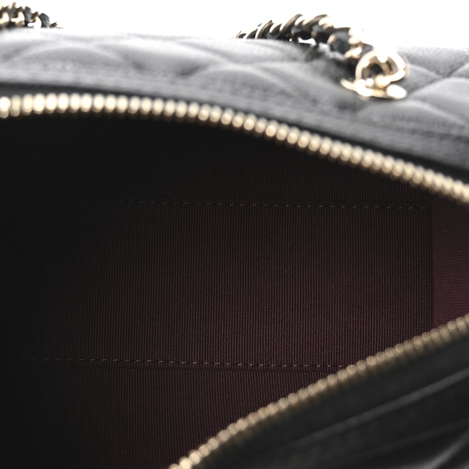 Chanel Caviar Quilted Barrel Purse With Chain  Black 5 of 11
