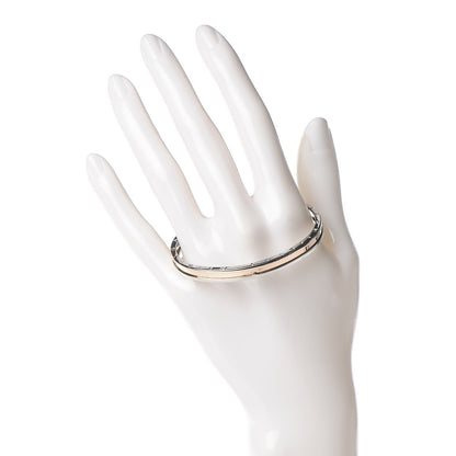 Bulgari 18K Rose Gold Stainless Steel B.Zero1 Cuff S/M 2 of 9