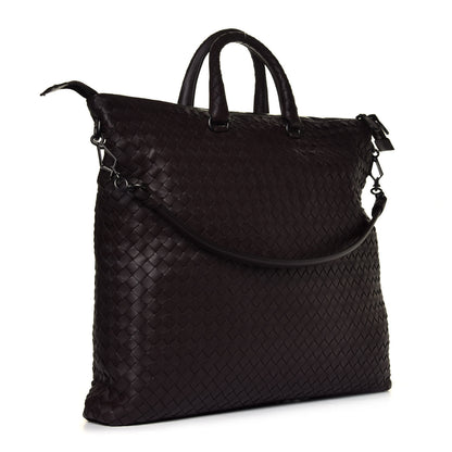 Bottega Veneta Nappa Intrecciato Medium Convertible Tote Ebano 2 of 4