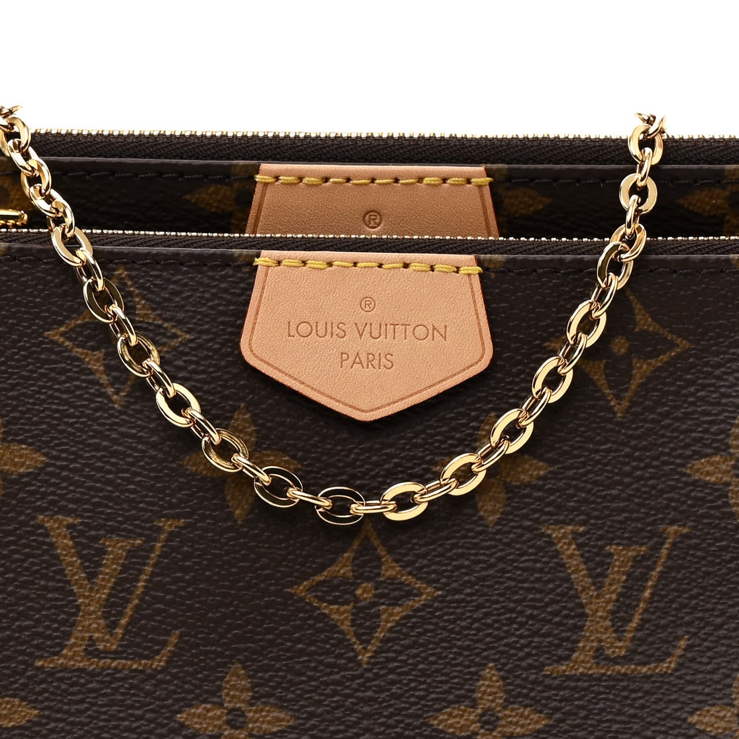 Monogram Multi Pochette Accessories Kaki