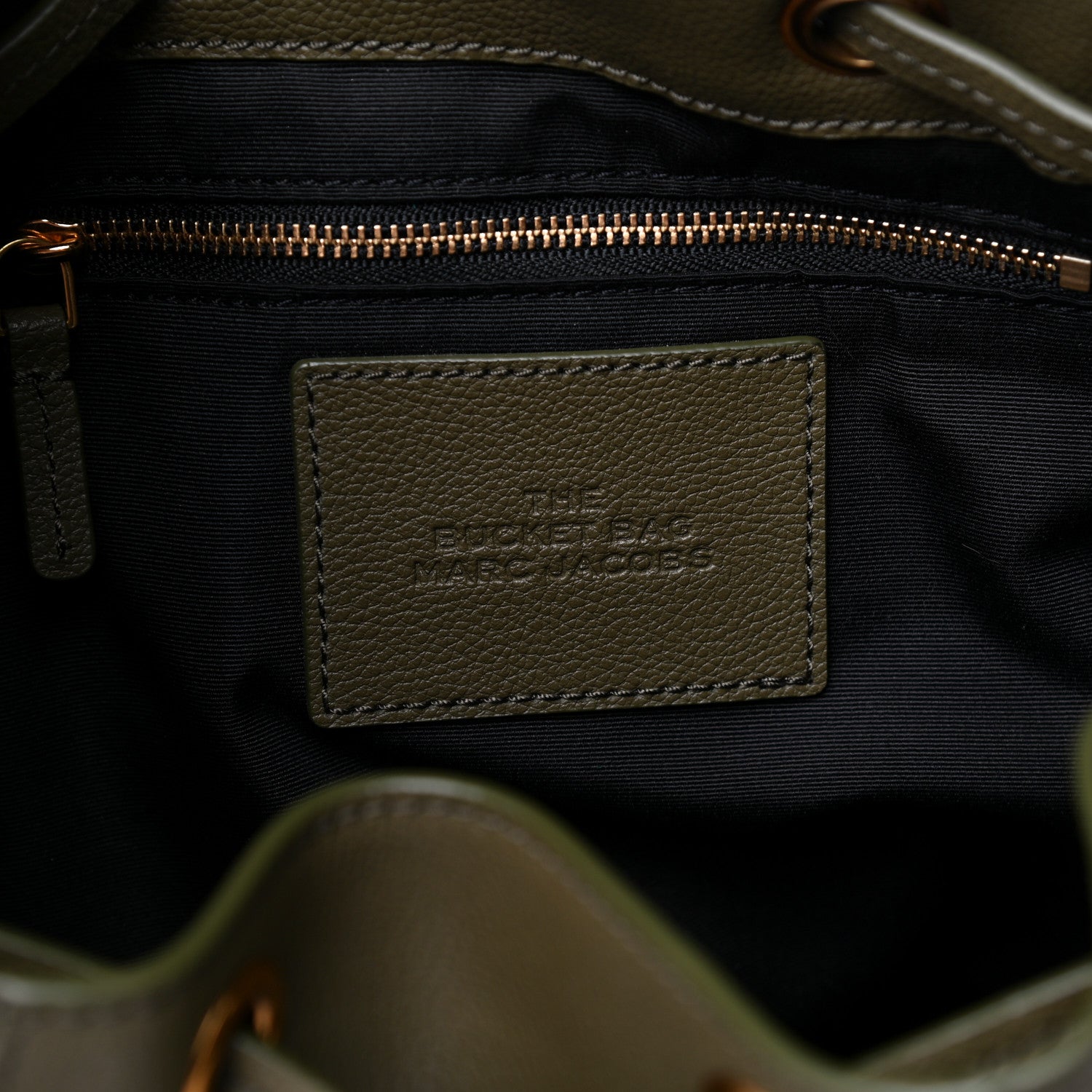 Marc Jacobs Grained Calfskin That Bucket Bag Cactus Green 8 of 13