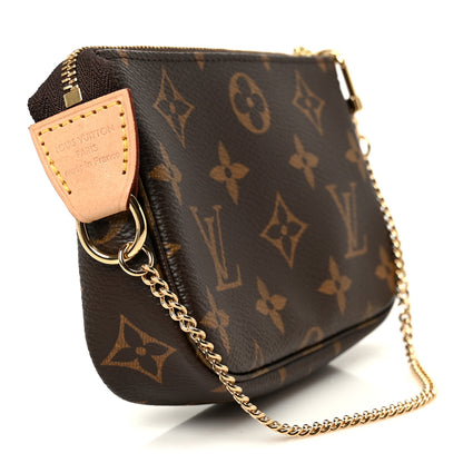 Louis Vuitton Monogram Mini Pochette Accessories 3 of 11