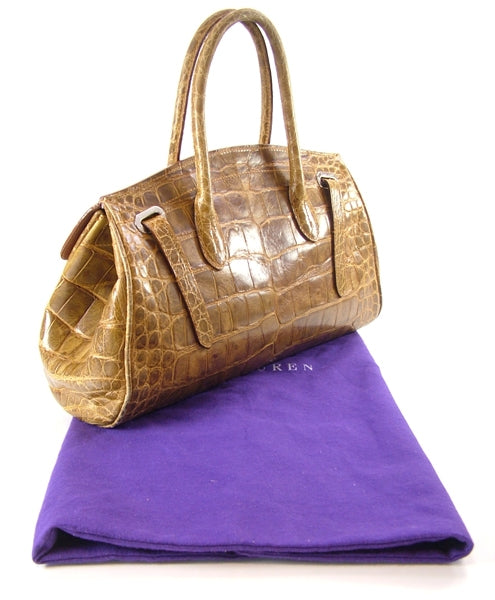 RALPHLAURENAlligatorRickyToteBag
