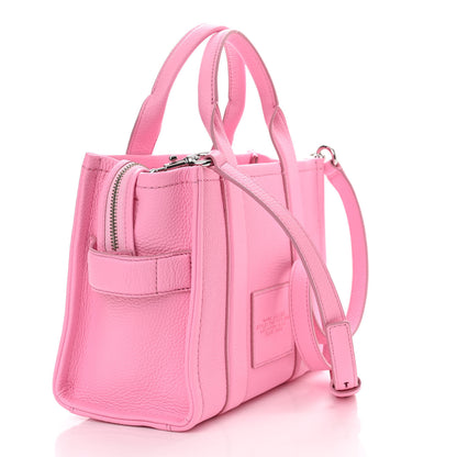 Marc Jacobs Grained Calfskin Small The Tote Bag Candy Pink 3 of 10