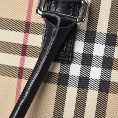 Burberry House Check Buckle Tote Black 10 of 14