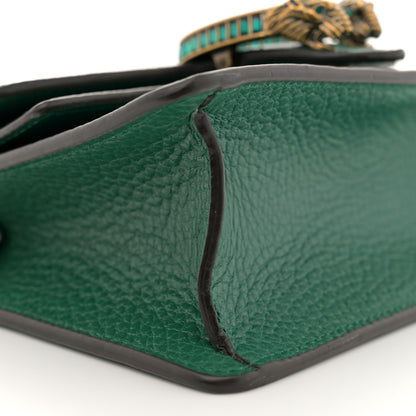 Gucci Dollar Calfskin Crystal Mini Dionysus Top Handle Bag Emerald 9 of 13