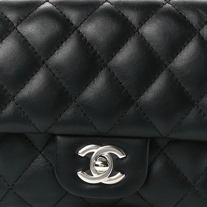 Chanel Calfskin Quilted CC Uniform Flap Belt Bag Black 10 of 13