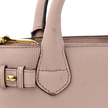 Burberry Grainy Calfskin House Check Baby Banner Tote Pale Orchid 13 of 13