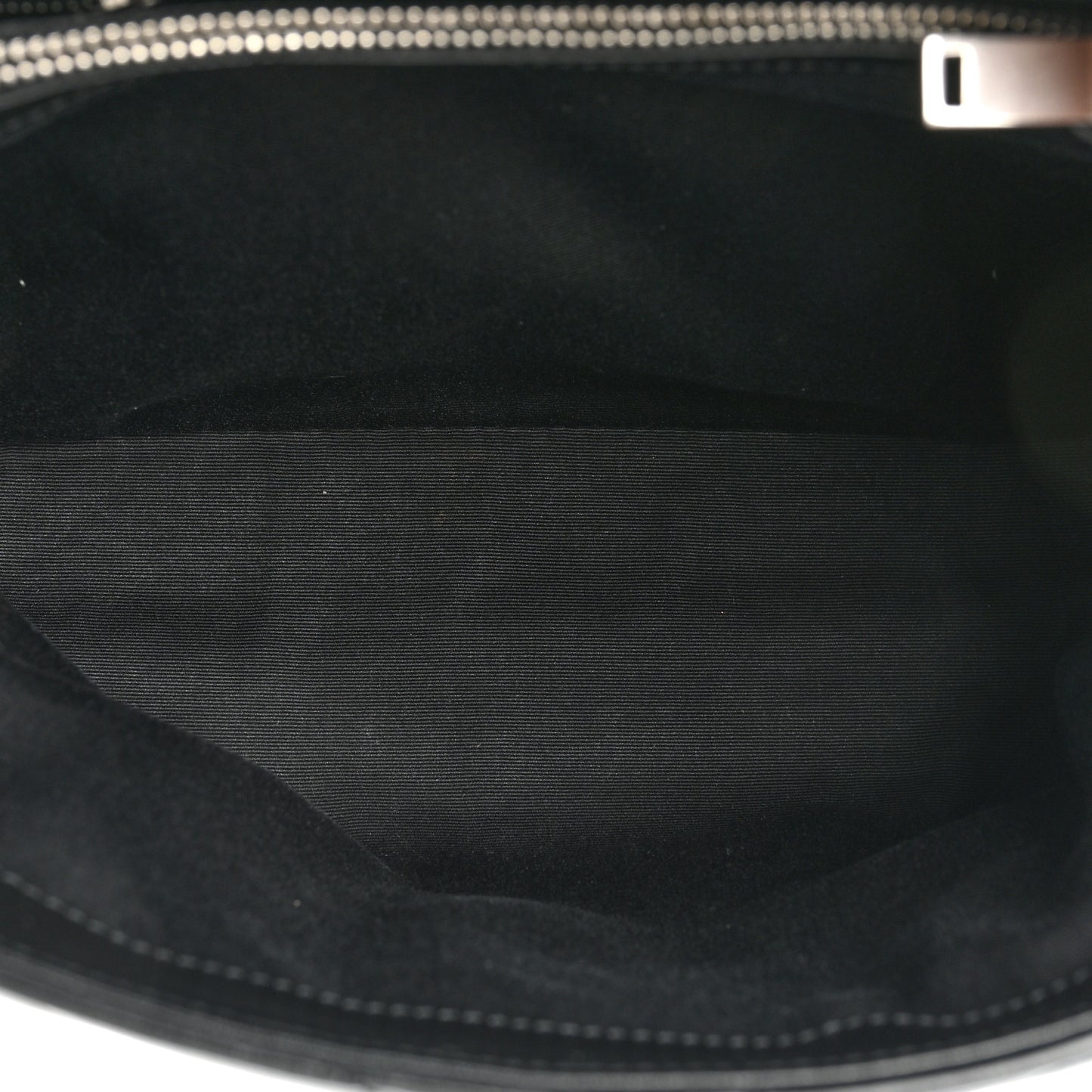Calfskin Y Quilted Monogram Medium Loulou Chain Satchel Black