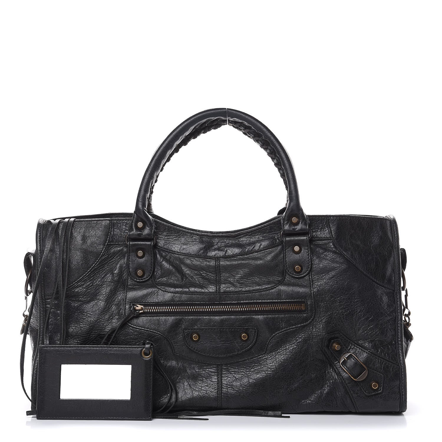 Balenciaga Agneau Classic Hardware Part Time Black 1 of 17