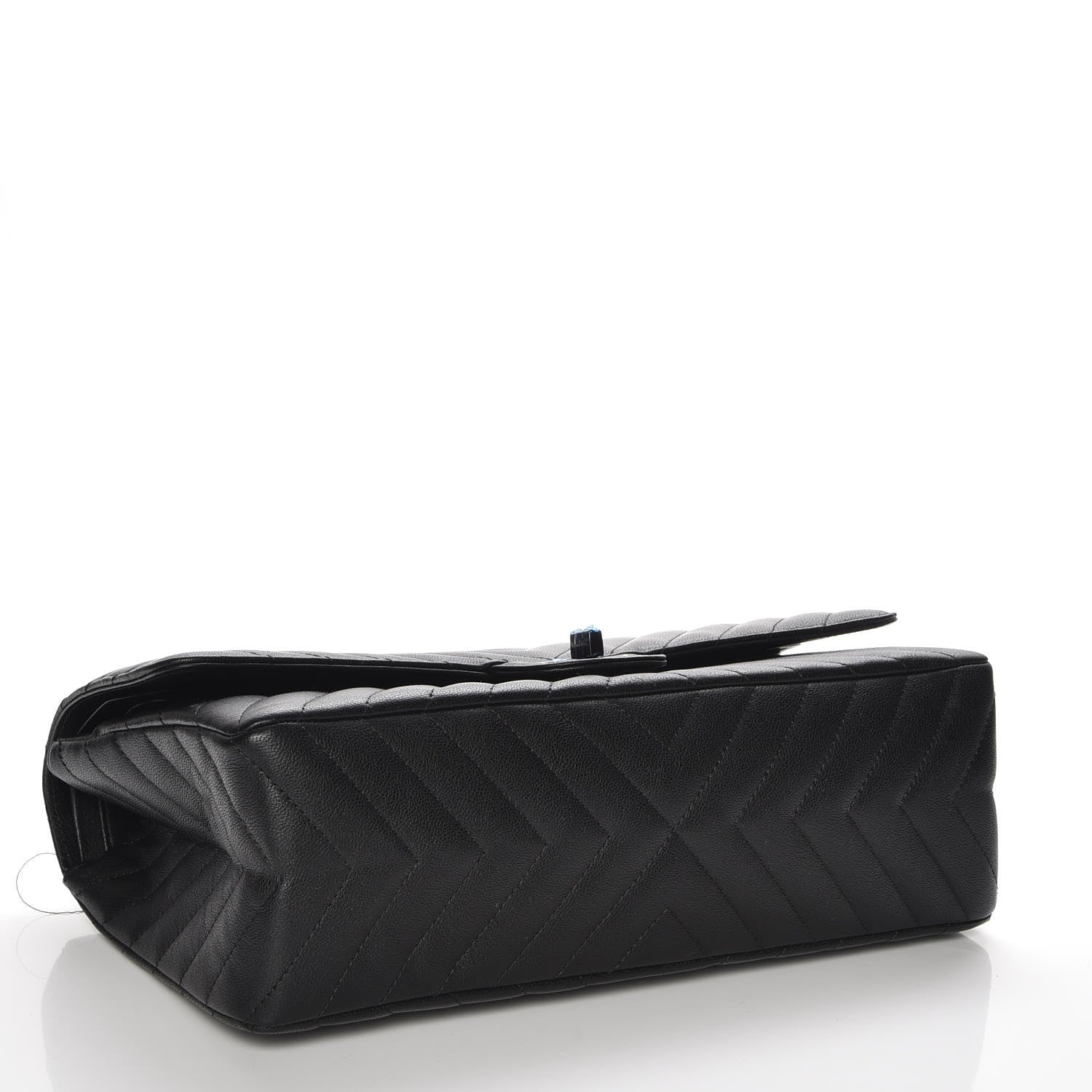 Chanel Sheepskin Chevron Quilted 2.55 Reissue 226 Flap So Black 5 of 10