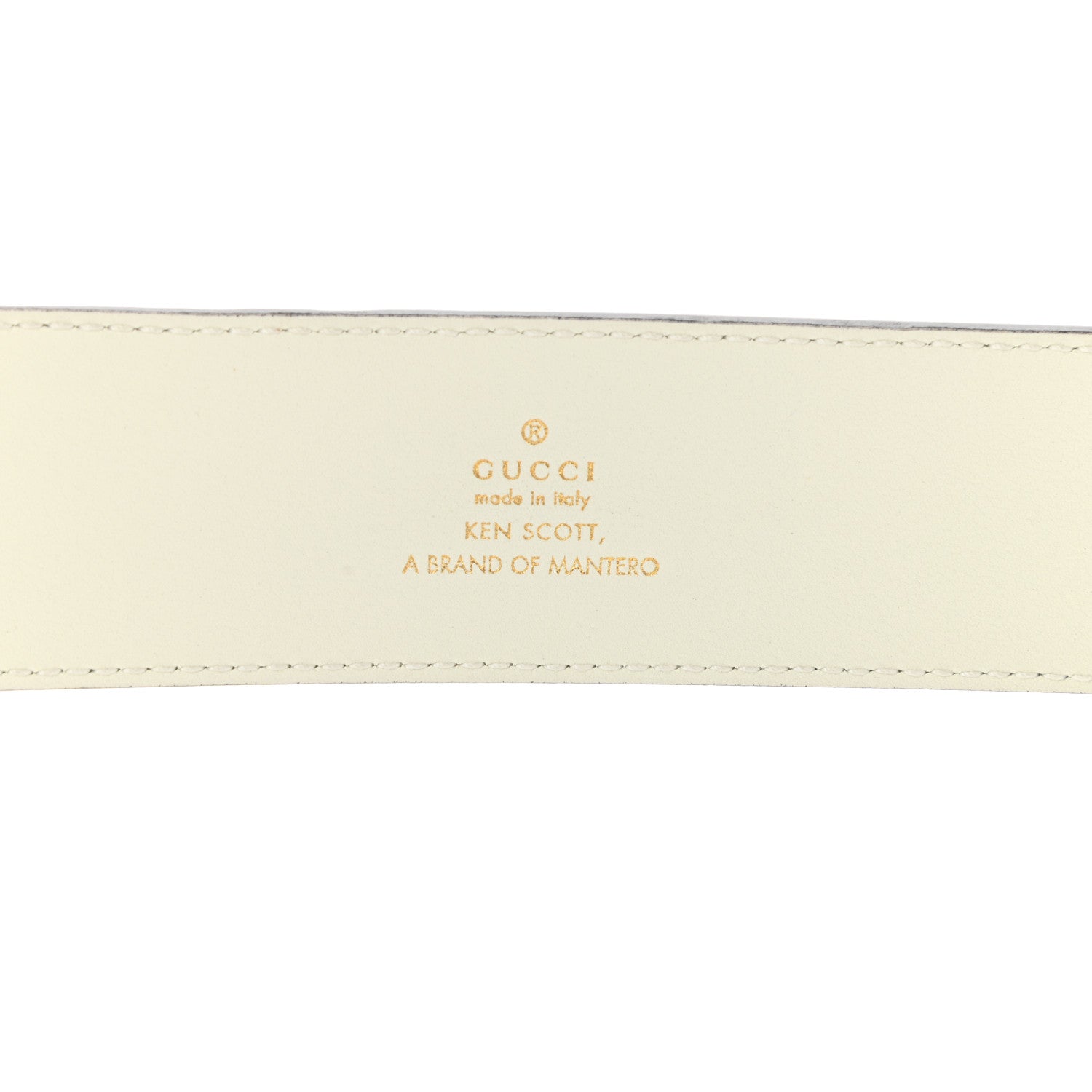 Gucci X KEN SCOTT Calfskin Double G 40mm Belt 75 30 Multicolor 5 of 6