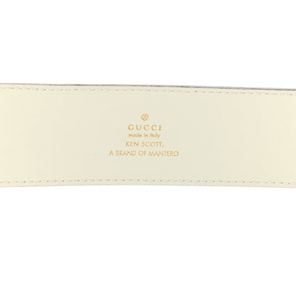 Gucci X KEN SCOTT Calfskin Double G 40mm Belt 75 30 Multicolor 5 of 6