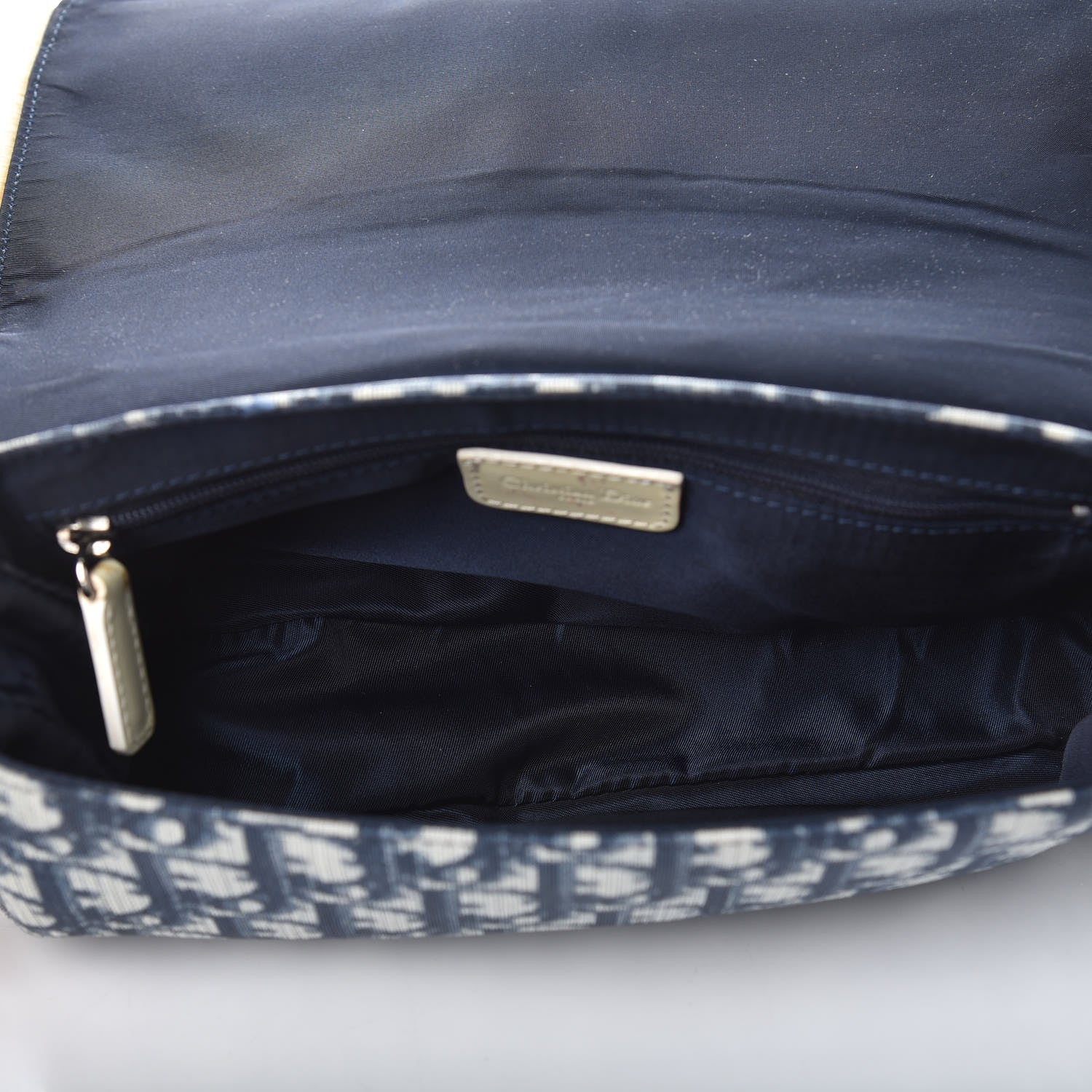 Christian Dior Monogram Messenger Bag Blue 5 of 17