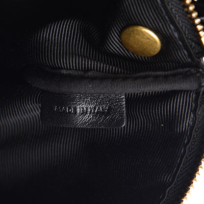 Celine Lambskin Large Trio Crossbody Bag Black 5 of 10