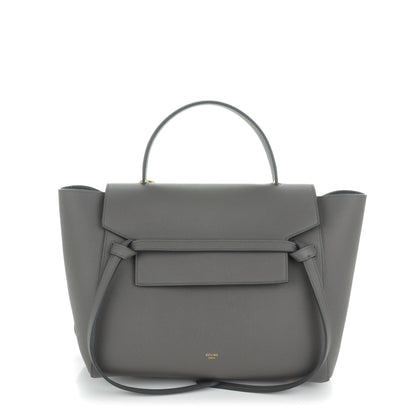 Celine Grained Calfskin Mini Belt Bag Grey 1 of 8