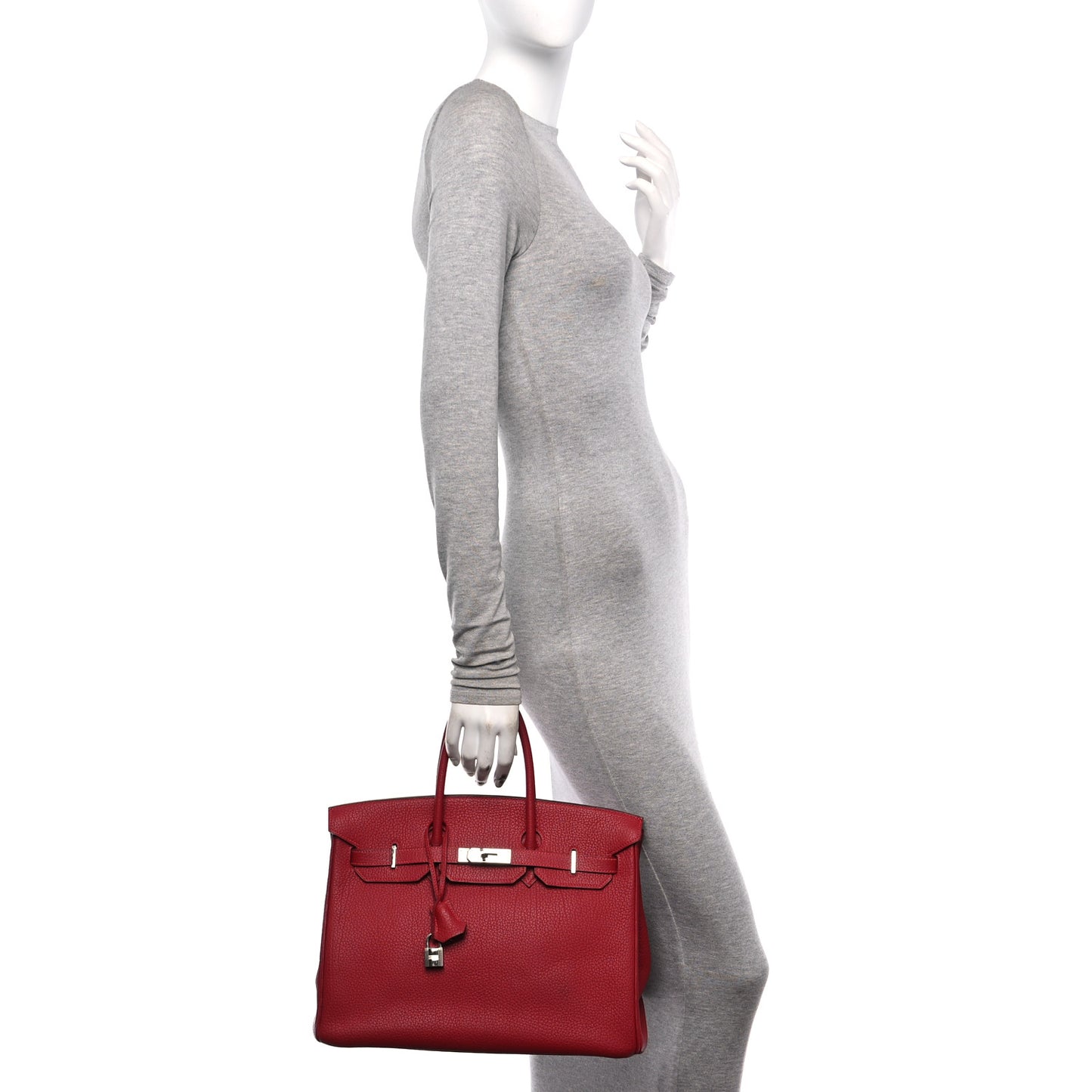 Togo Birkin 35 Rouge Vif