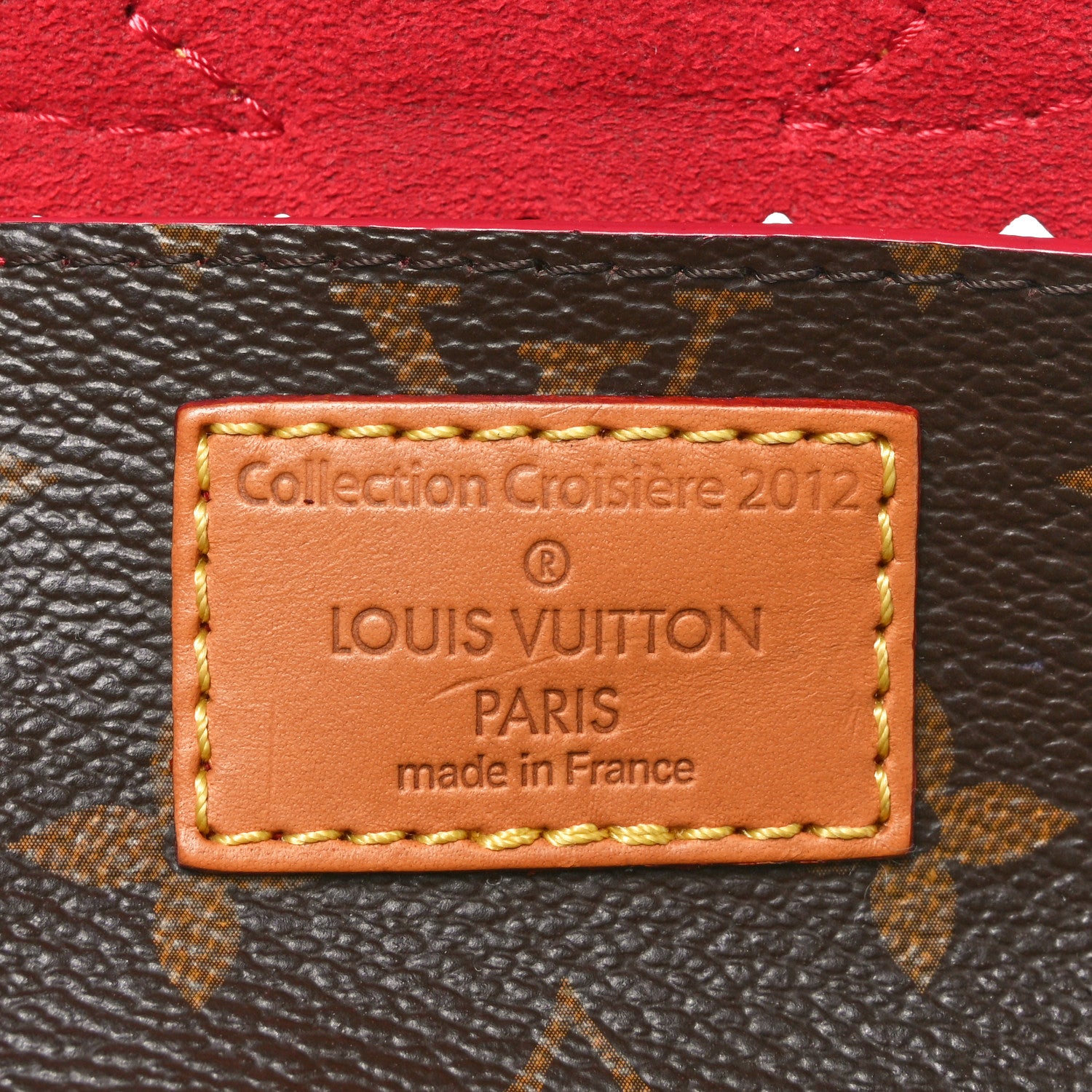 Louis Vuitton Monogram SC Flore Clutch Saumur Corail 4 of 8
