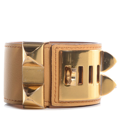 Hermes Swift Collier de Chien CDC Small Bracelet Curry 3 of 7