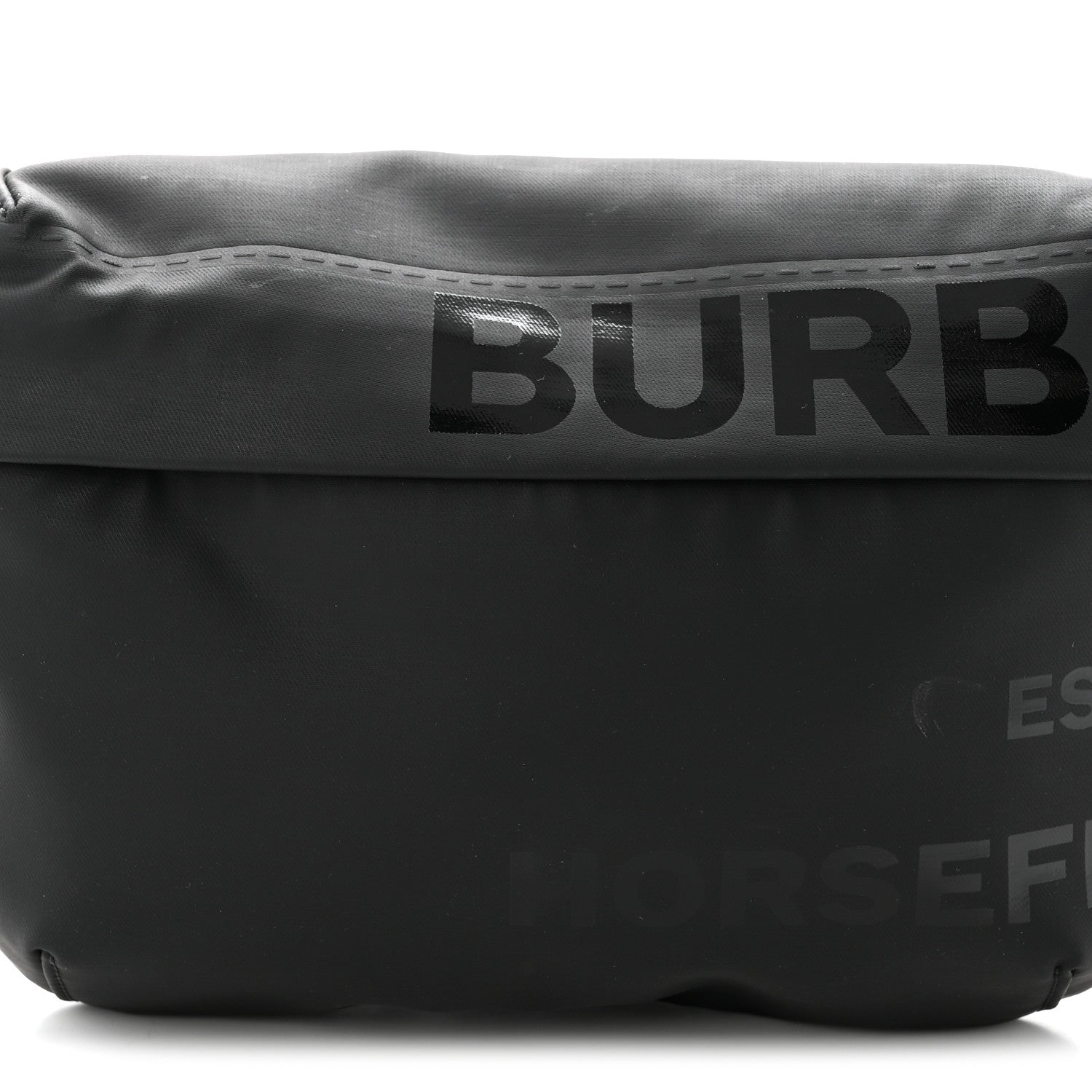 Burberry Econyl Horseferry Print Sonny Bum Bag Black 7 of 9